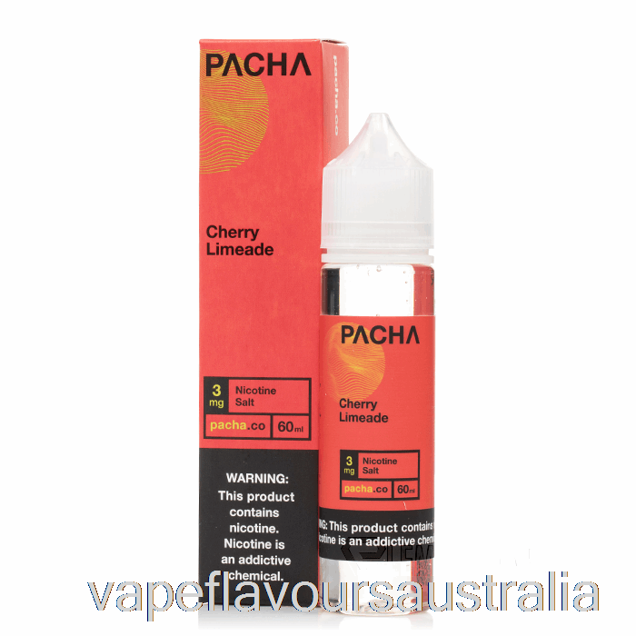 Vape Flavours Australia Cherry Limeade - Pacha - 60mL 6mg